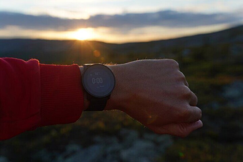 Arctic Wilderness Hike from Rovaniemi Midnight sun & Sunset