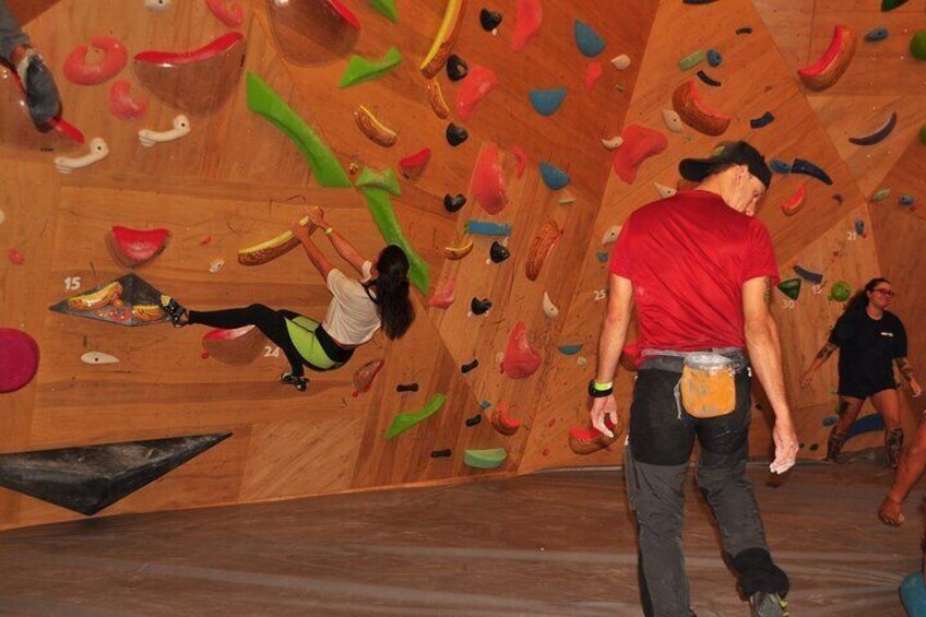 Climbing gym in Floripa
