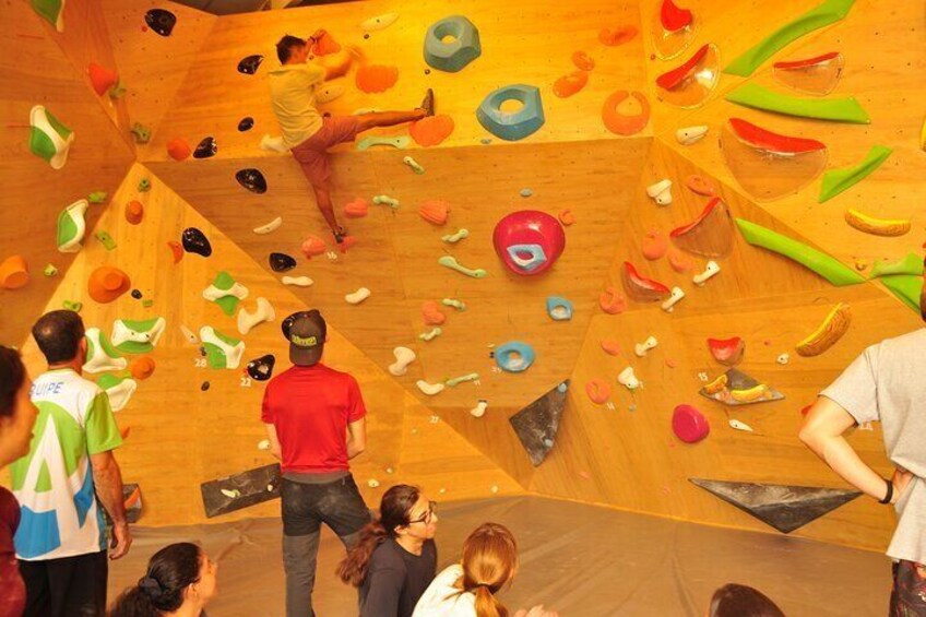 Climbing gym in Floripa