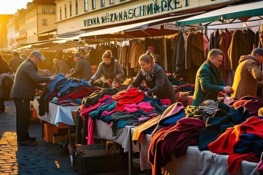 Walking Tour Experience in Vienna Flea Market 