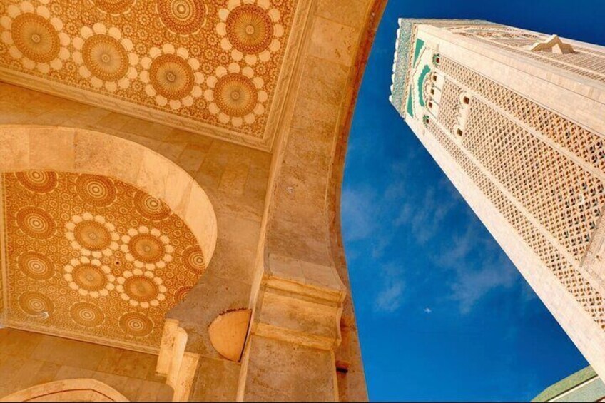  Hassan II Mosque and Centuries Old Bath Casablanca Layover