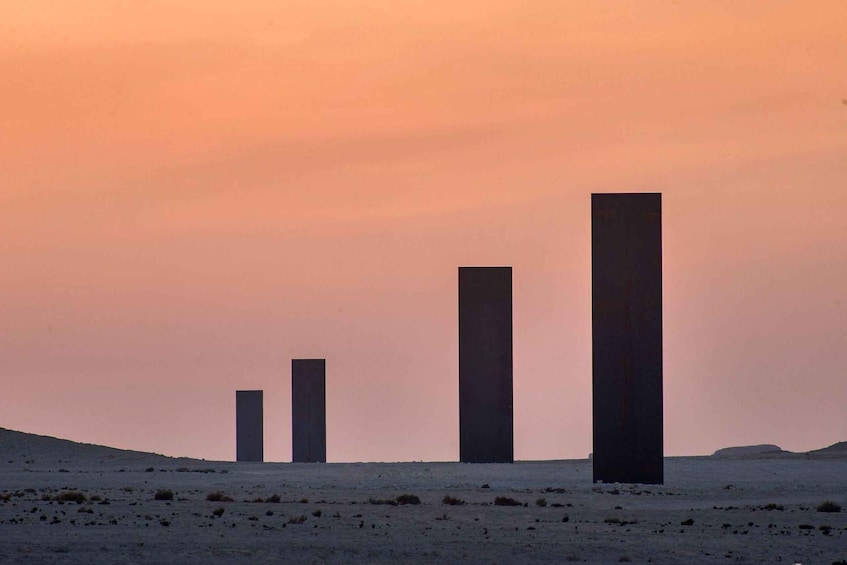 Picture 2 for Activity West Qatar: Richard Serra, Mushroom Hills, Camel Race track