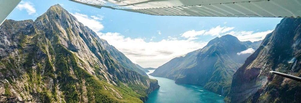 From Wanaka: Milford Sound & Glaciers Scenic Flyover