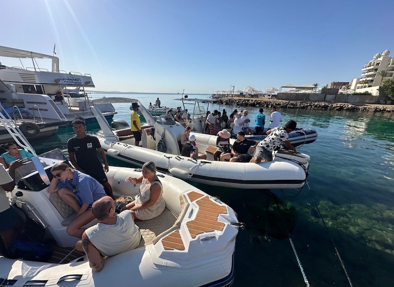 Picture 16 for Activity Hurghada: Private Sunset Cruise to Giftun island with Lunch