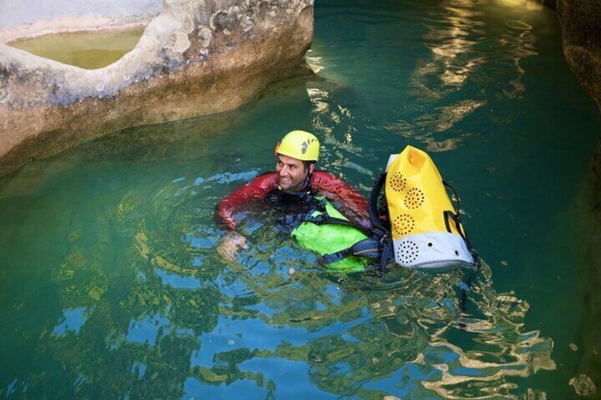 Canyoning Adventure in Rio Zairi Villacero