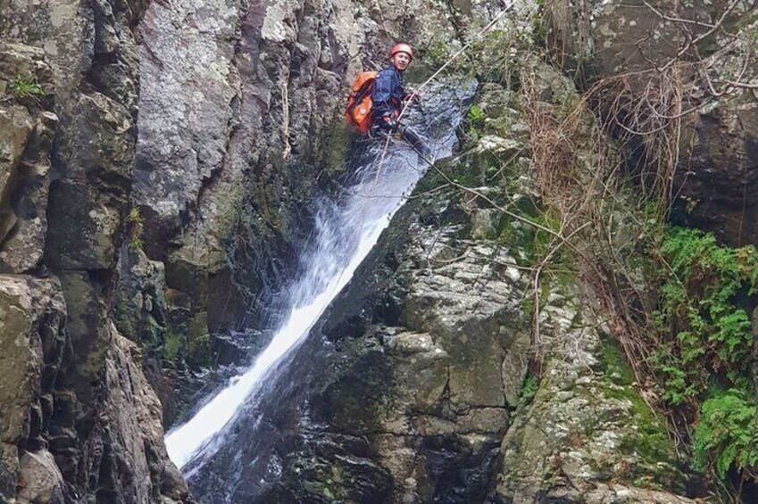 Canyoning Adventure in Rio Zairi Villacero
