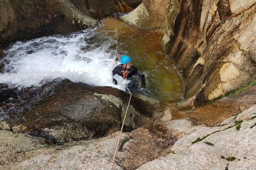 Canyoning Adventure in Rio Zairi Villacero