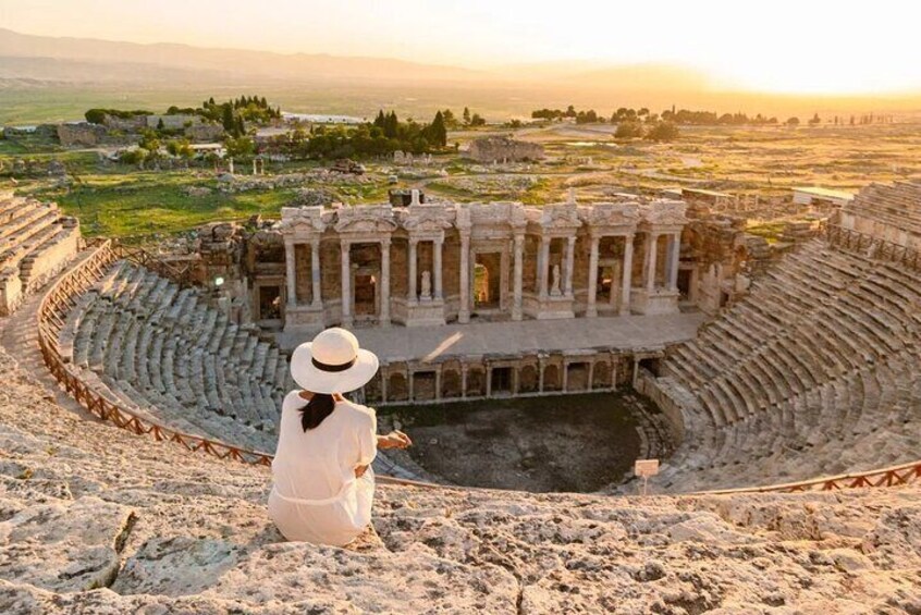 Pamukkale and Hierapolis Tour from Selcuk and Kusadasi