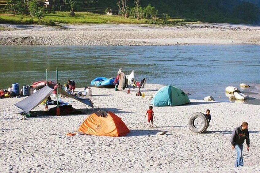 Kathmandu Trisuli River Rafting Day Trip with Lunch