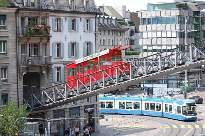 Zurich Transportation Adventure: Cogwheel, Funicular & Boat Tour