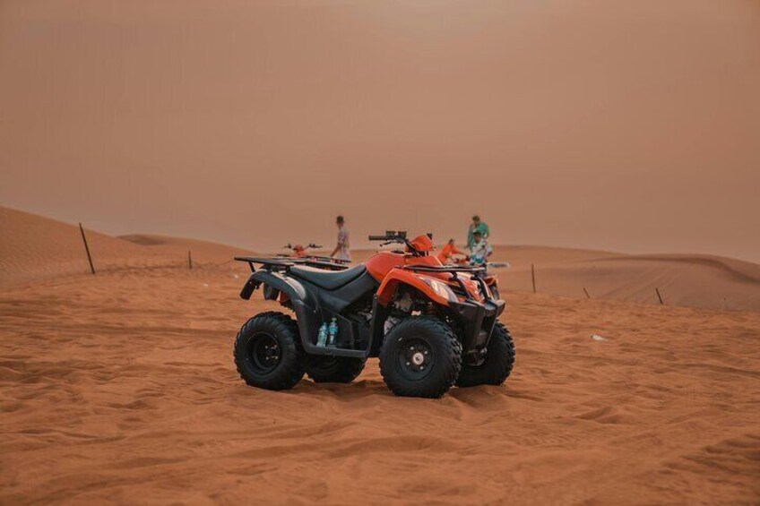 Desert Safari Adventures: Dune Bashing, Camel Rides, and BBQ, ATV