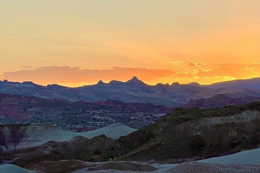 Sunrise and Sunsets are Incredible.