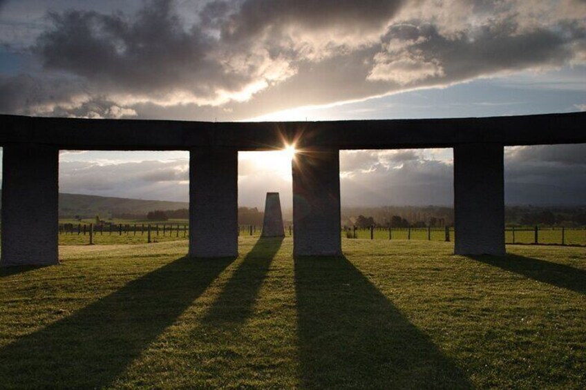 Sunset at Stonehenge Aotearoa