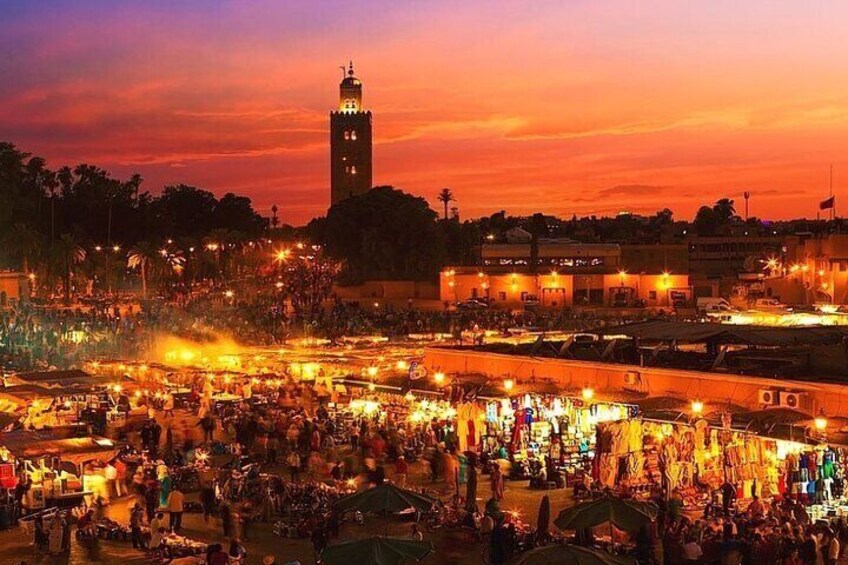 Explore the Red City Marrakech from Agadir