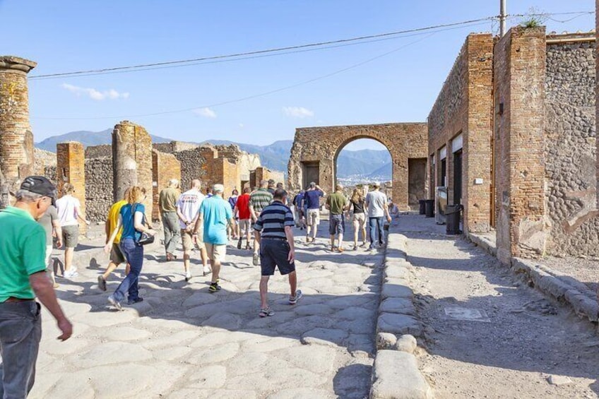 Full Day Tour in Pompeii, Herculaneum and Vesuvius