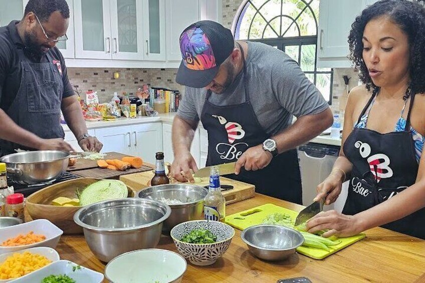 Cooking Class in Session