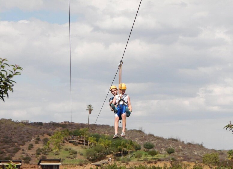 Picture 3 for Activity Ensenada: Las Cañadas Campamento Canopy Tour with Zip Lines