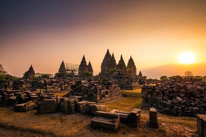 Prambanan Sunset UNESCO, Sukuh, And Cetho temple Hindu Journey