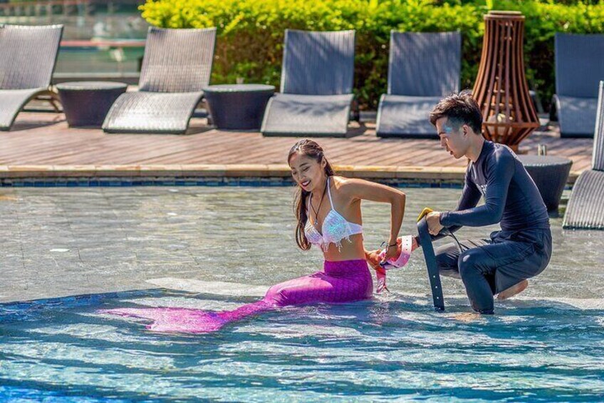 padi basic mermaid course 