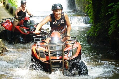 quad bike Quad Bike Adventure Tunnel Cave Muddy Trail with Lunch