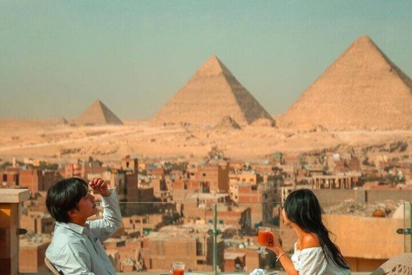 Explore Egypt's Wonders: Grand Egyptian Museum & Pyramids Tour 