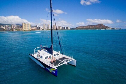 Luksus Catamaran Cruise fra Oahu