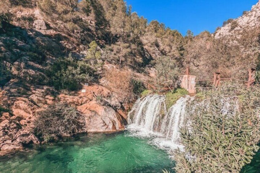 Algar Fountain Tour from Alicante and Benidorm