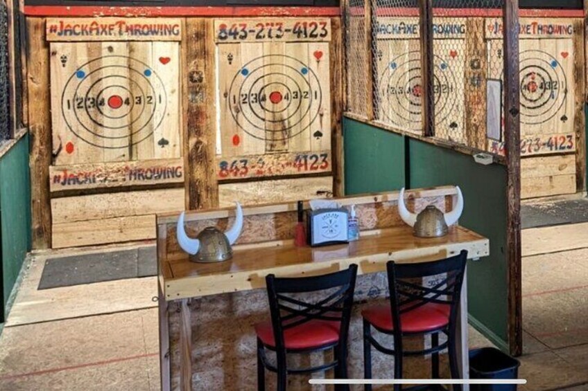 Axe Throwing in North Myrtle Beach