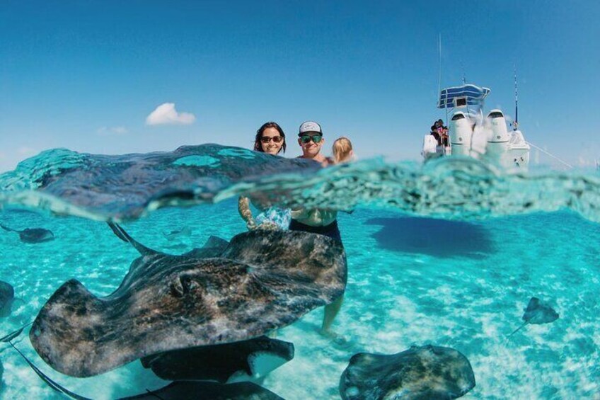 Private Boat Charter Reef fishing, Stingray City, Snorkeling