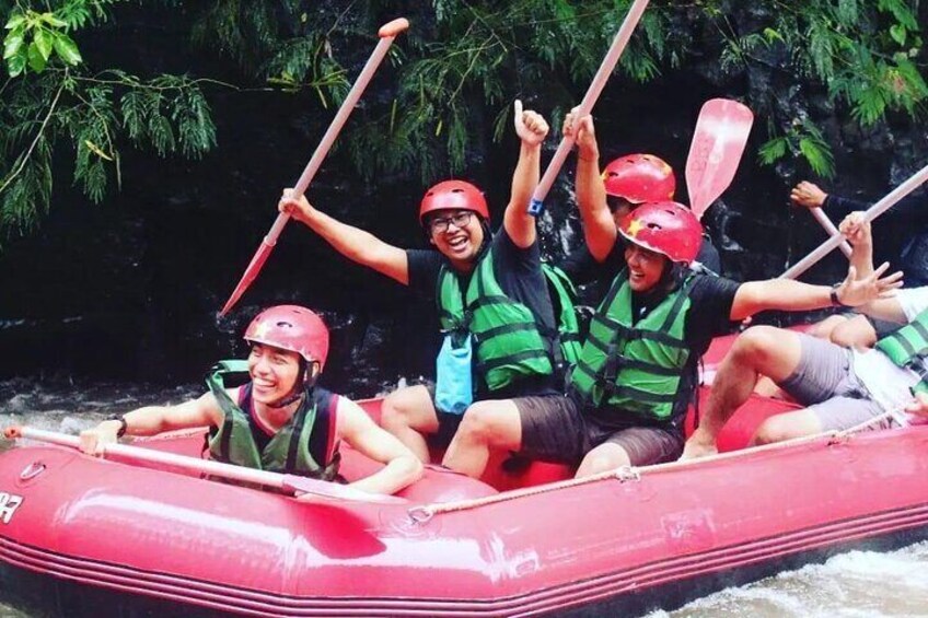 Private Ubud River Rafting with Lunch 