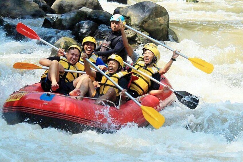 Private Ubud River Rafting with Lunch 