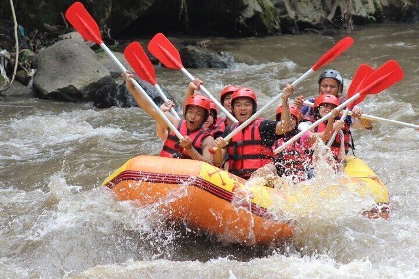 Private Ubud River Rafting with Lunch 