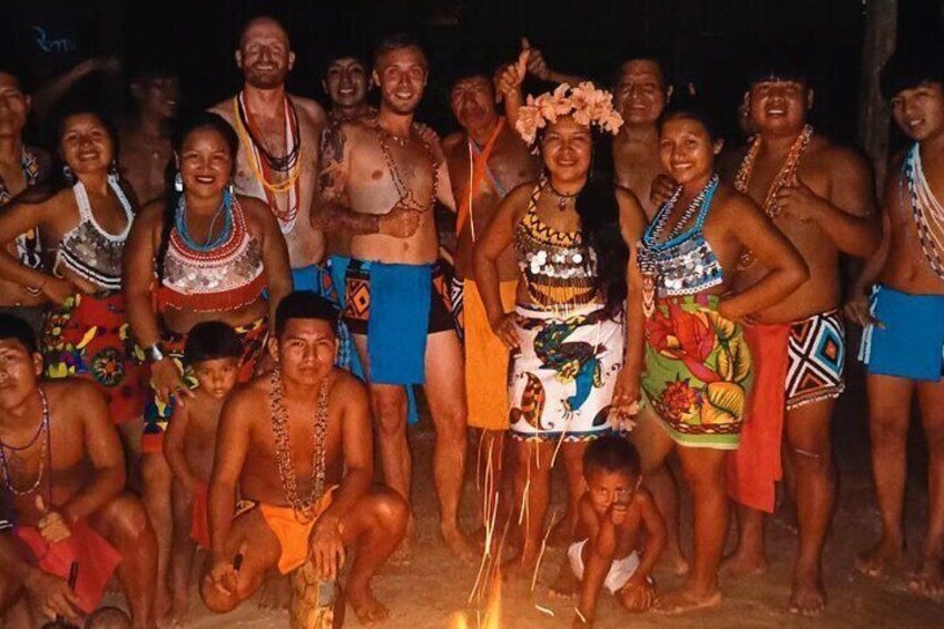 Overnight Adventure: Live with the Emberá Tribe