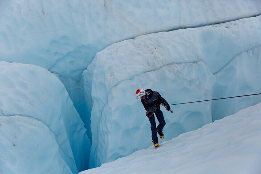 Matanuska Glacier Backcountry Ice Climb
