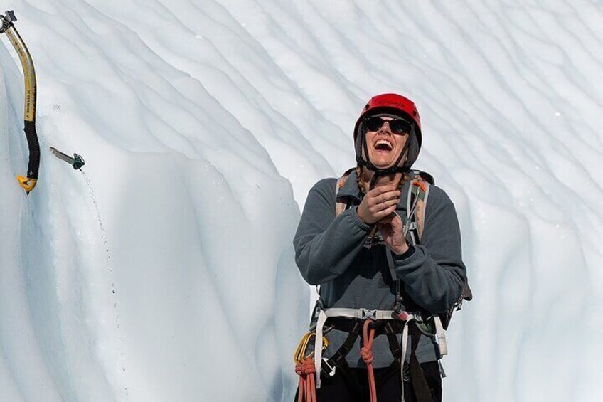 Matanuska Glacier Backcountry Ice Climb