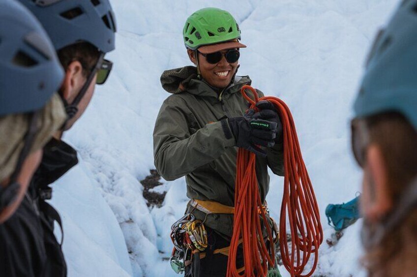 Matanuska Glacier Backcountry Ice Climb