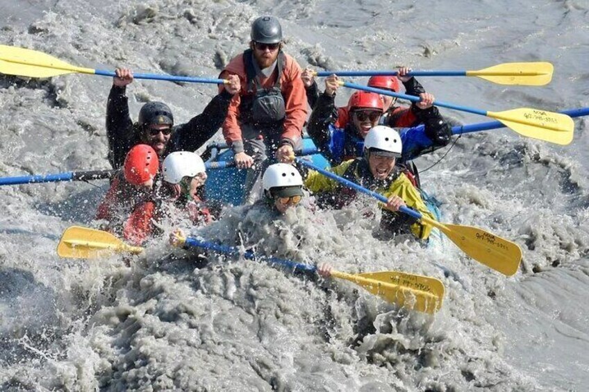 Matanuska Glacier Lions Head Whitewater Rafting