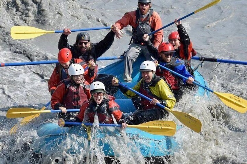 Matanuska Glacier Lions Head Whitewater Rafting