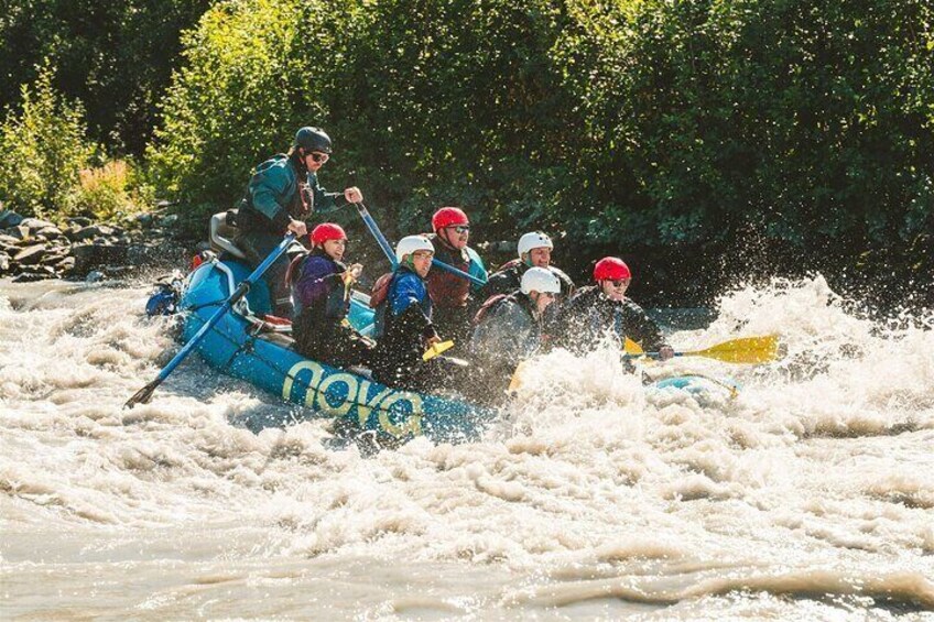 Matanuska Glacier Lions Head Whitewater Rafting