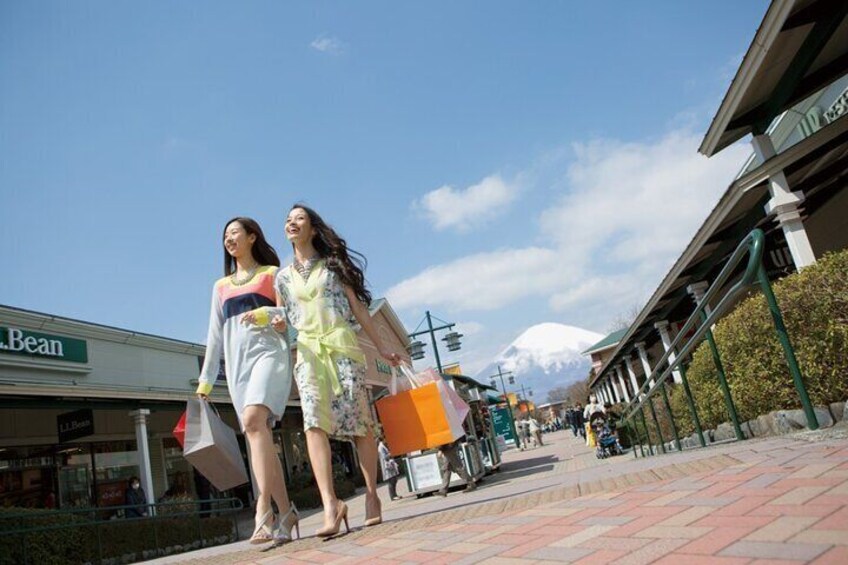 Mt. Fuji and Gotemba Outlet Private Day Trip from Tokyo