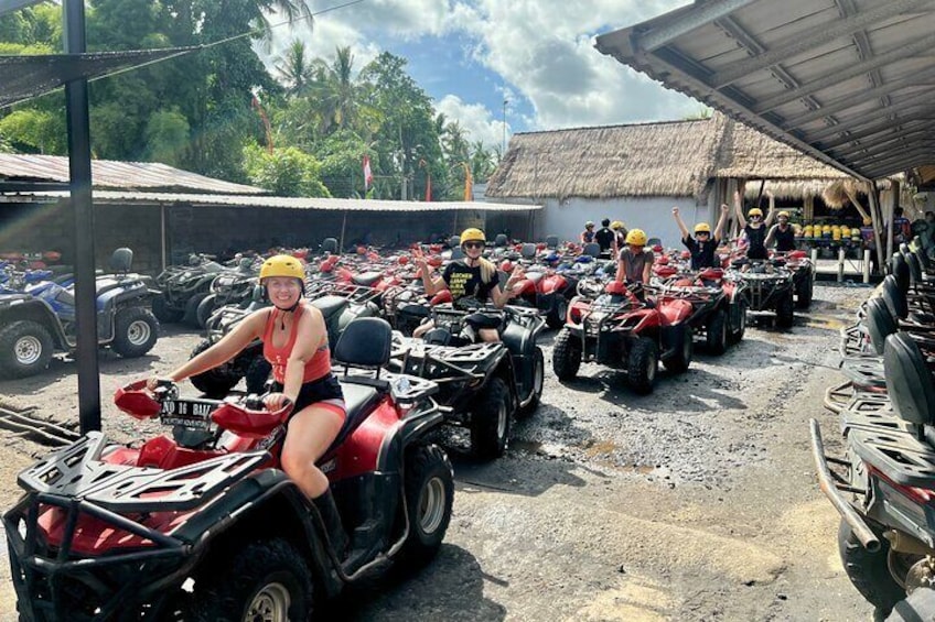 Canggu Long-Trek Jungle Mud ATV only 1 Hour Driving from Canggu