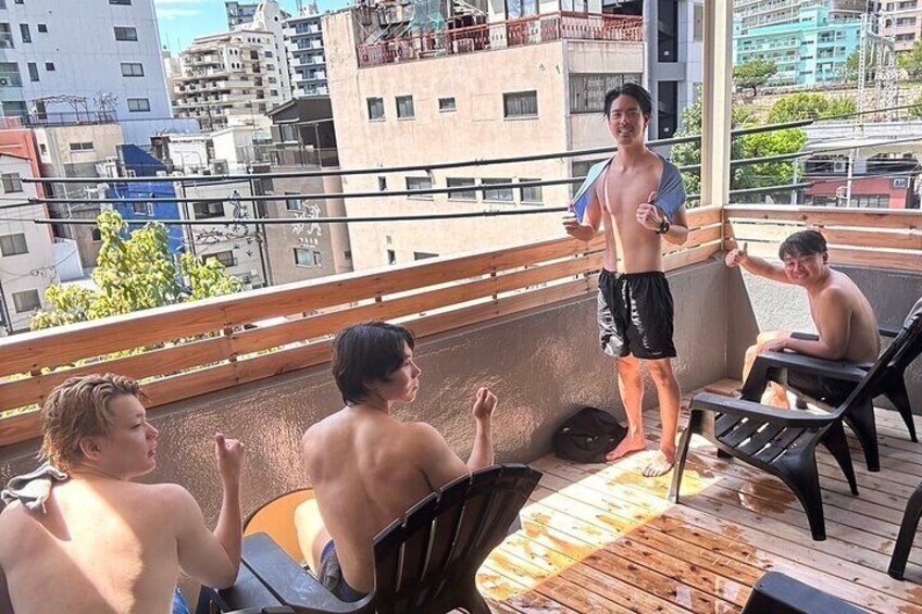 Private Sauna or Onsen Experience with Local