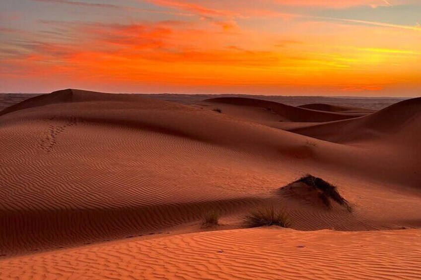 Private Sunset Trip in Wahiba Sands Desert