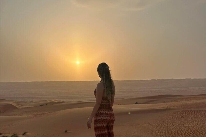 Private Sunset Trip in Wahiba Sands Desert