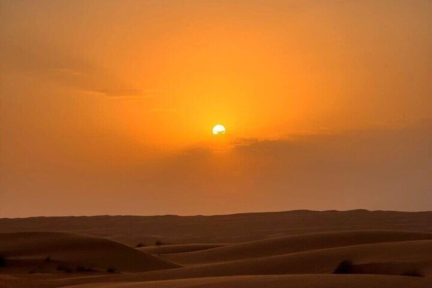 Private Sunset Trip in Wahiba Sands Desert