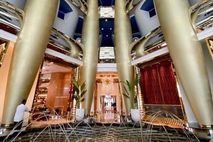 Inside Burj Al Arab with Transfer