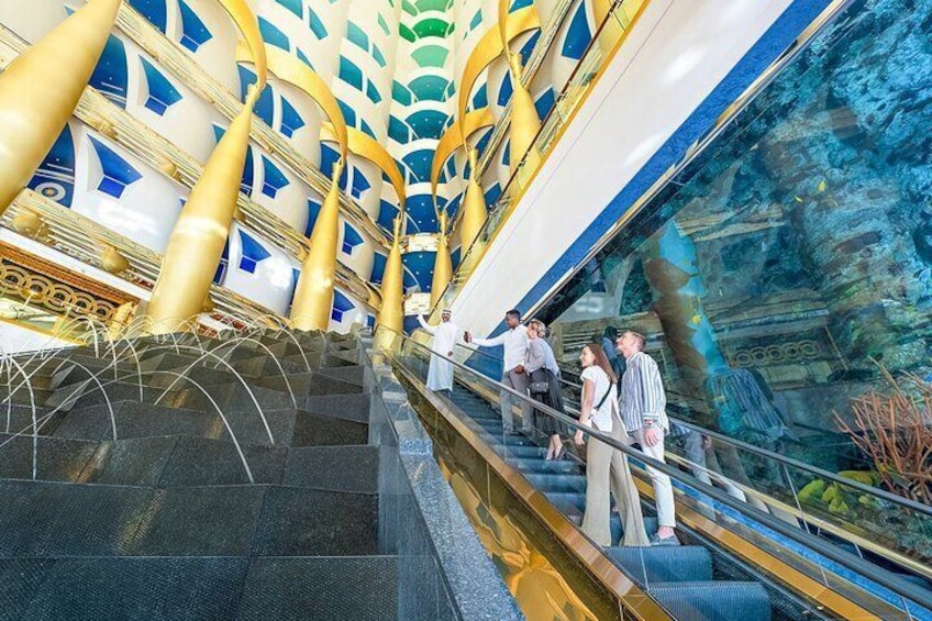 Inside Burj Al Arab with Transfer