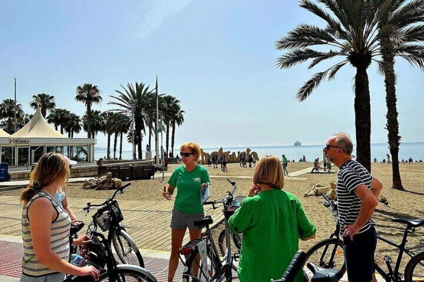 At the Malagueta Beach, Málaga