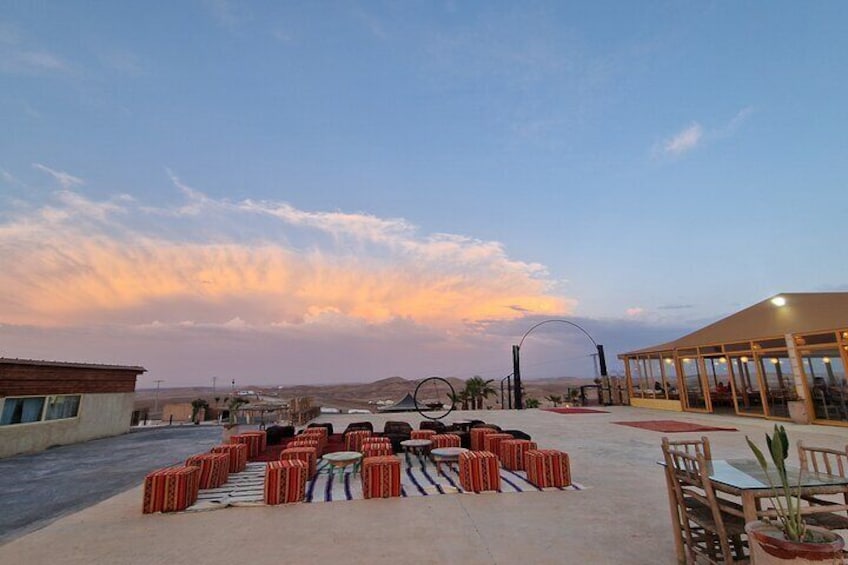 Luxury Agafay Experience: Pool, Camel or Quad, Lunch, Dinner Show
