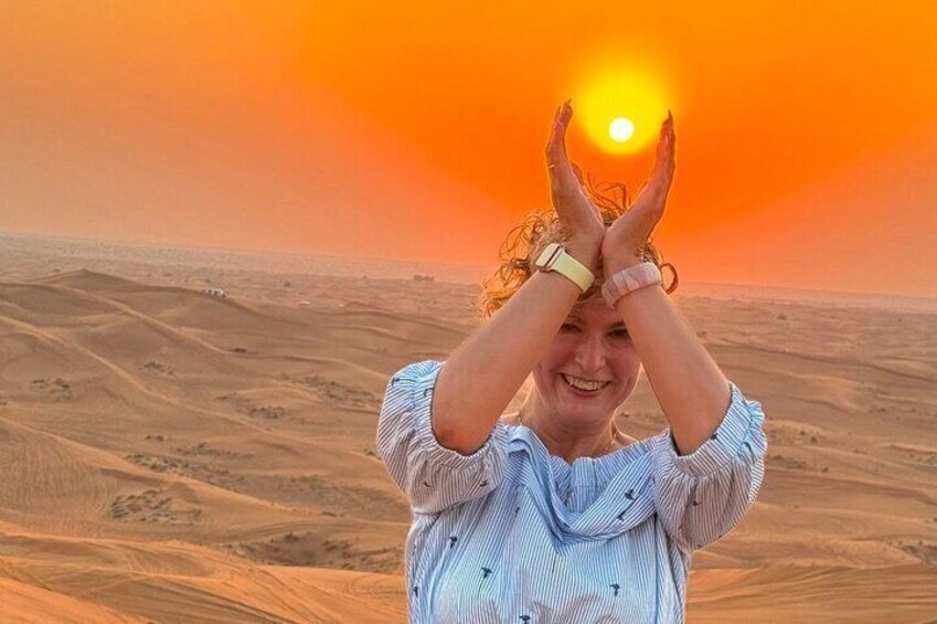 Morning Desert Safari in Dubai with Dune Bashing and Sandboarding